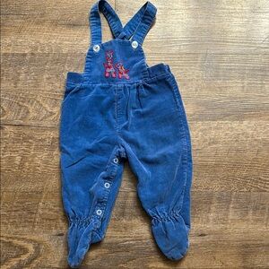Vintage Cuties by Judy Blue Corduroy Kids Overalls 100% cotton size 0-6 months